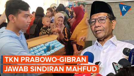 Disindir soal Program makan Siang Gratis, TKN Ragukan Kepedulian Mahfud atas Gizi Anak Indonesia