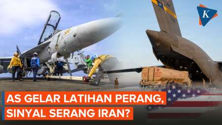 Angkatan Udara AS Gelar Latihan Militer Di Timur Tengah, Persiapan Serang Iran?