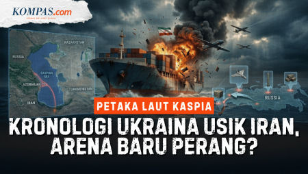 Iran Vs Ukraina: Duduk Perkara "Petaka" Di Laut Kaspia, Arena Baru Setelah Hormuz Dan Laut Merah?