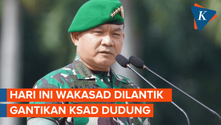 KSAD Dudung Pensiun, Digantikan Mantan Pengawal Jokowi Agus Subiyanto