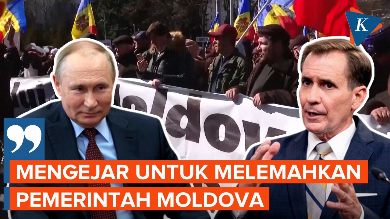 AS Tuding Rusia Kobarkan Kerusuhan dan Kacaukan Moldova