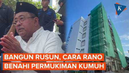 Rencana Rano Karno Benahi Permukiman Kumuh, Bangun Rusun