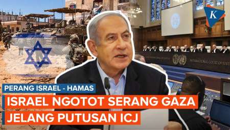 Israel Ngotot Tak Akan Hentikan Perang di Gaza Jelang Putusan…