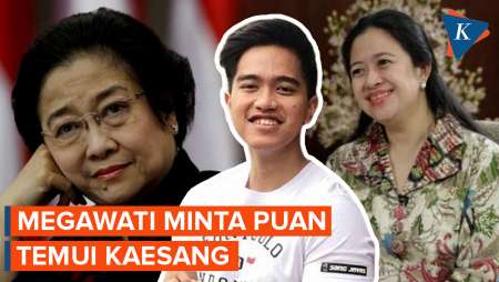 Megawati Tugaskan Puan Temui Kaesang
