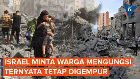 Tak Ada Tempat Aman, Diminta Pindah ke Rafah, tapi Tetap Diserang