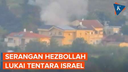 Hezbollah Tembakkan Rudal ke Tank Merkava Israel, 4 Tentara Terluka