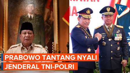 Prabowo Tantang Nyali Para Jenderal, Berani Pertaruhkan Nyawa