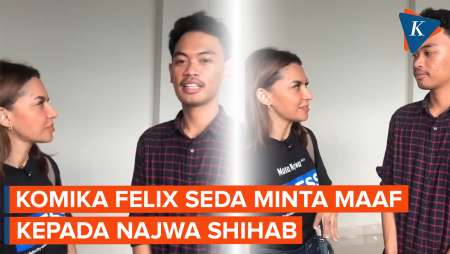 Ucapkan Kalimat Tak Pantas ke Najwa Shihab, Komika Felix Seda Minta Maaf