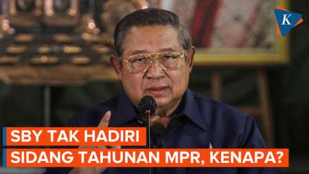 Alasan SBY Absen dari Sidang Tahunan MPR 2024