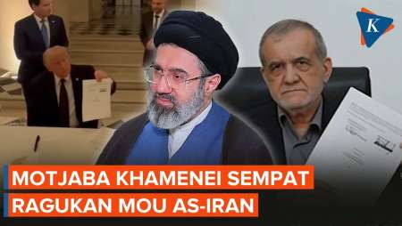 Mojtaba Khamenei Buka Suara Soal Kesepakatan Damai AS-Iran
