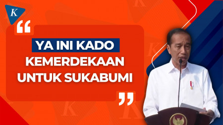 Presiden Jokowi Resmikan Tol Ciawi-Sukabumi sebagai Kado Kemerdekaan -