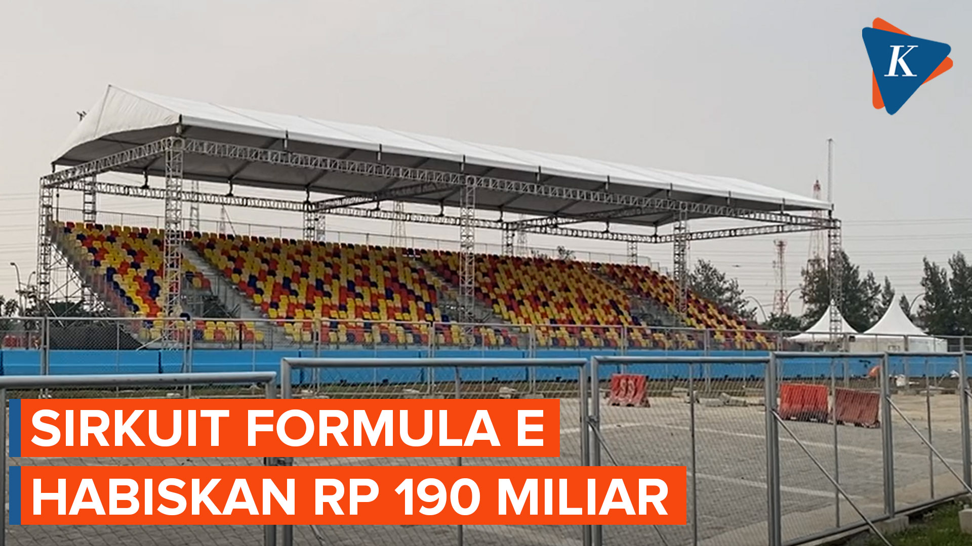 Pembangunan Sirkuit Formula E Jakarta Habiskan Rp 190 Miliar