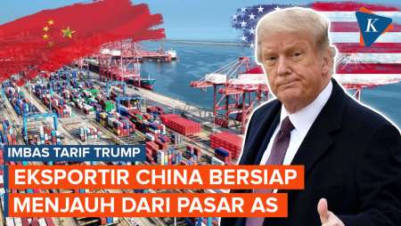 Gara-gara Tarif Trump, Eksportir China Siap-siap “Menjauh” dari AS