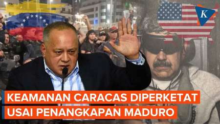 Gabungan Pasukan Keamanan Dikerahkan Siaga Di Caracas Usai Penangkapan Nicolas Maduro