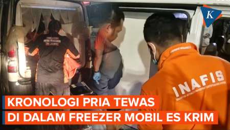 Kronologi Pria Tewas Terkunci di Dalam Freezer Mobil Pengangkut Es Krim