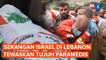 Tujuh Paramedis Tewas akibat Serangan Udara Israel di Lebanon