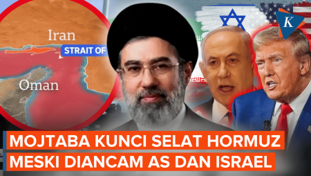 Mojtaba Tak Gentar, Ngotot "Kunci" Jalur Minyak Meski Diancam AS-Israel