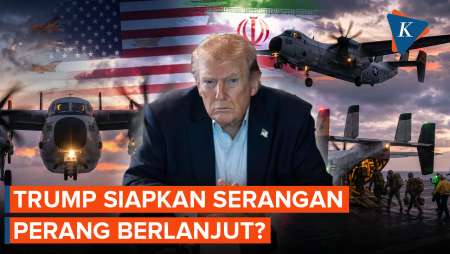 Trump Siapkan Opsi Serangan Baru ke Iran, 10 Pesawat Militer AS Bergerak ke Timur Tengah