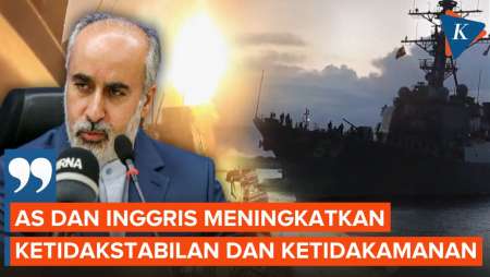 Kapal Houthi Alami Serangan, Iran Tuduh AS dan Inggris Bikin Laut Merah Tidak Aman