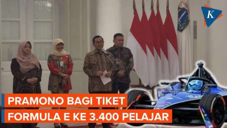 Ada 3.400 Tiket Formula E untuk Siswa SMA dan SMK
