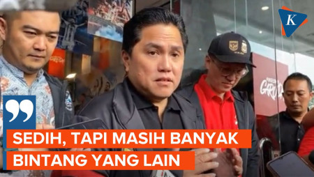 Erick Thohir Kecewa Messi Tak Jadi Datang ke Indonesia