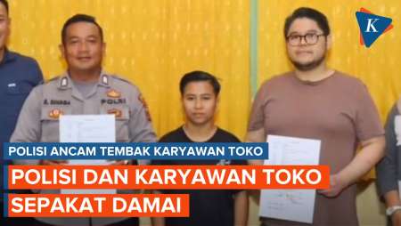 Kasus Polisi Ancam Tembak Karyawan Toko di Tebing Tinggi Berujung Damai