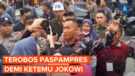 Saat Emak-emak Curhat ke Jokowi soal Tambang Pasir Besi di Bengkulu