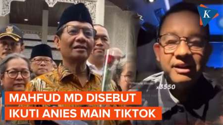 Bantah Ikut-ikutan Anies, Mahfud Mengaku Sudah Lama Main Live TikTok