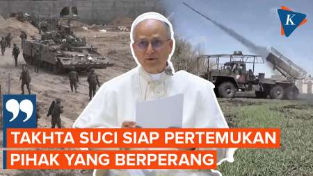 Paus Leo XIV Tawarkan Diri Jadi Penengah Pemimpin Dunia yang Berperang