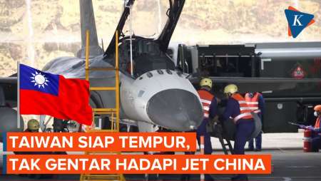 Latihan Militer Antisipasi Jet China, Taiwan: Kami Tidak Takut Bertempur