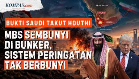 Bukti Saudi "Takut" Lawan Houthi: MBS Dipaksa Sembunyi, Sistem Tak Berbunyi, Rudal Guncang Riyadh