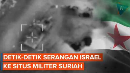 Israel Rilis Video Detik-detik Serangan ke Suriah