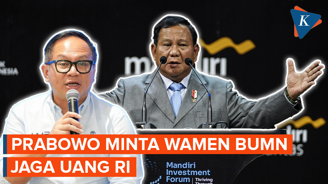 Prabowo Minta Wamen BUMN Tiko "Jaga Uang RI", Kode Menkeu?