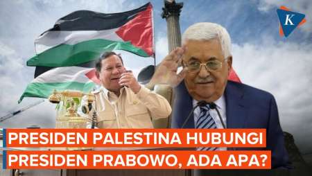 Presiden Palestina Mahmoud Abbas Telepon Prabowo, Ada Apa?
