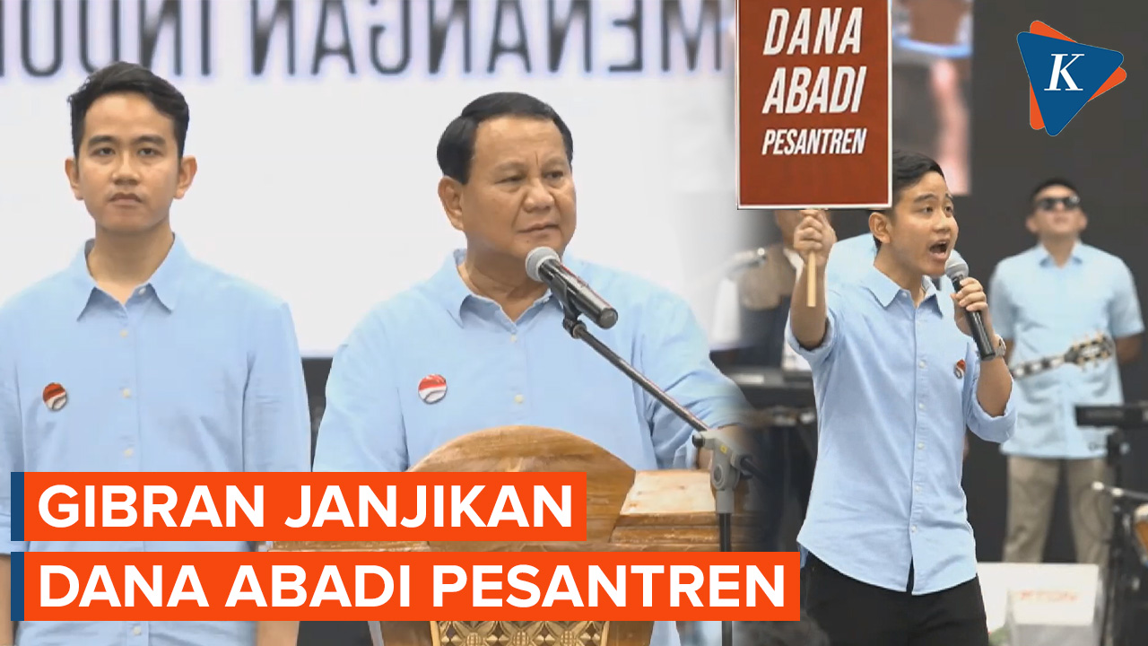 Gibran Janjikan Dana Abadi Pesantren jika Terpilih Jadi Cawapres