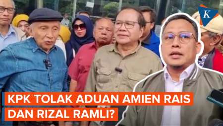 KPK Sebut Amien Rais dan Rizal Ramli Batal Sampaikan Aduan