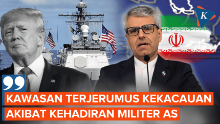AS Dicap Seret Kesepakatan Dalam Krisis, Iran: Kehadiran AS Bikin Kacau!