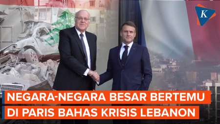 Israel-Hizbullah Terus Saling Serang, Negara-negara Besar Kumpul di Paris