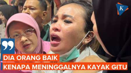 Ibu Remaja Tewas di Kali Bekasi Menangis dan Pingsan Saat Terima Jenazah Sang Anak