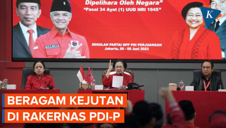 Serba-serbi Rakernas PDI-P: Kompaknya Mega-Jokowi dan Masuknya AHY di Bursa Cawapres Ganjar