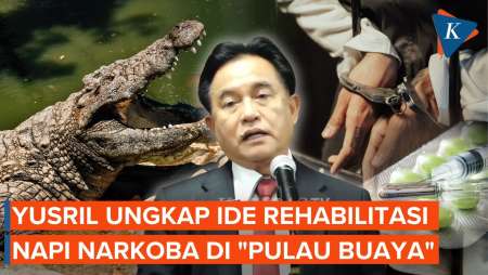 Revisi UU hingga "Pulau Buaya": Yusril Ungkap Solusi Sesaknya Bui Napi Narkoba