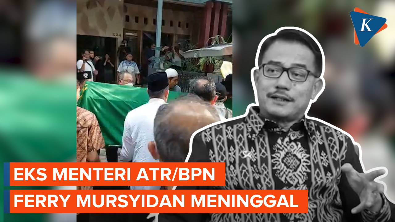 Eks Menteri ATR BPN Ferry Mursyidan Baldan Meninggal Dunia