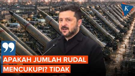 Zelensky "Pasrah" Pasokan Rudal dari AS Tak Cukup Bekingi Ukraina Lawan Rusia