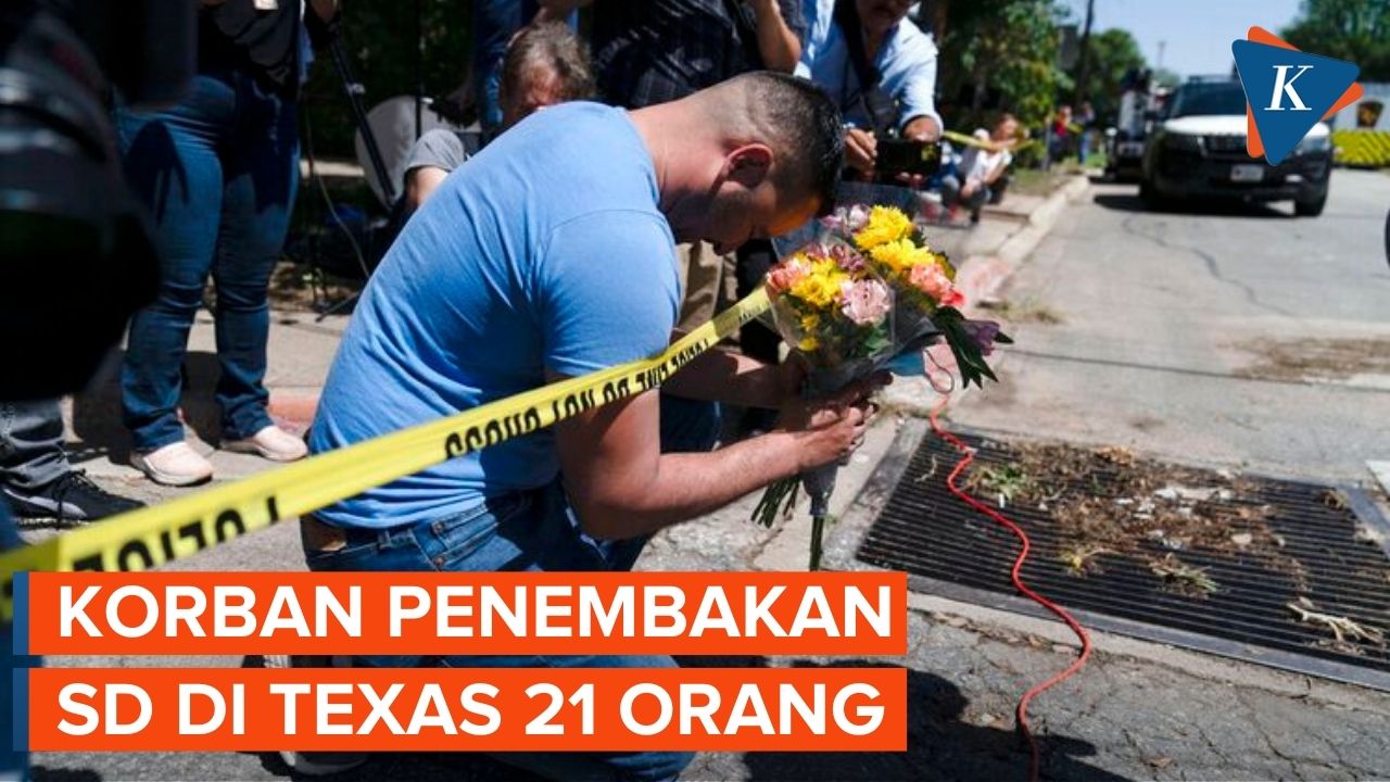 Penembakan SD di Texas, 21 Korban Meninggal di Dalam Kelas