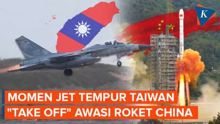 Detik-detik Jet Tempur Taiwan 