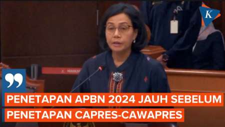 Sidang MK, Sri Mulyani Tegaskan Penentuan APBN Jauh Sebelum Proses Pilpres 2024