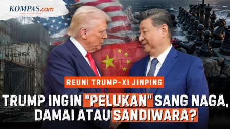 Trump-Xi Jinping: Teman Sekaligus "Musuh", Dari Pelukan Hingga Perang Dagang