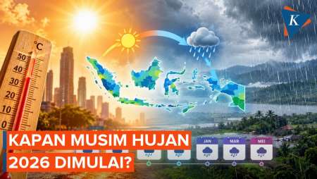 Gerah dan Panas Terik, Kapan Musim Hujan 2026 Dimulai?