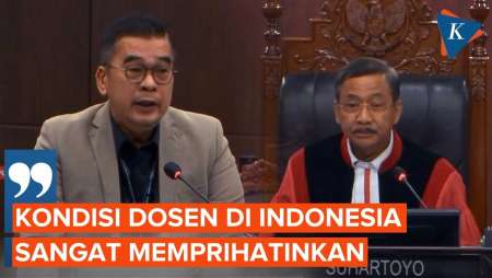 Di Hadapan Hakim Suhartoyo, Ketum ADI: Banyak Dosen Mencari Pekerjaan Sampingan