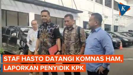 Staf Hasto Laporkan Penyidik KPK ke Komnas HAM